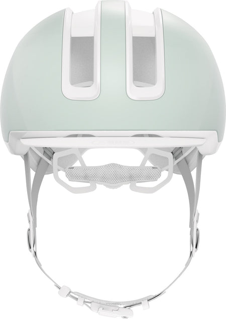 ABUS Hud-Y Pure Urban Helmet With Rear LED Light in Mint