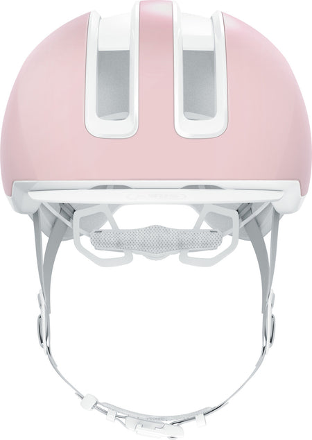ABUS Hud-Y Pure Urban Helmet With Rear LED Light in Rose