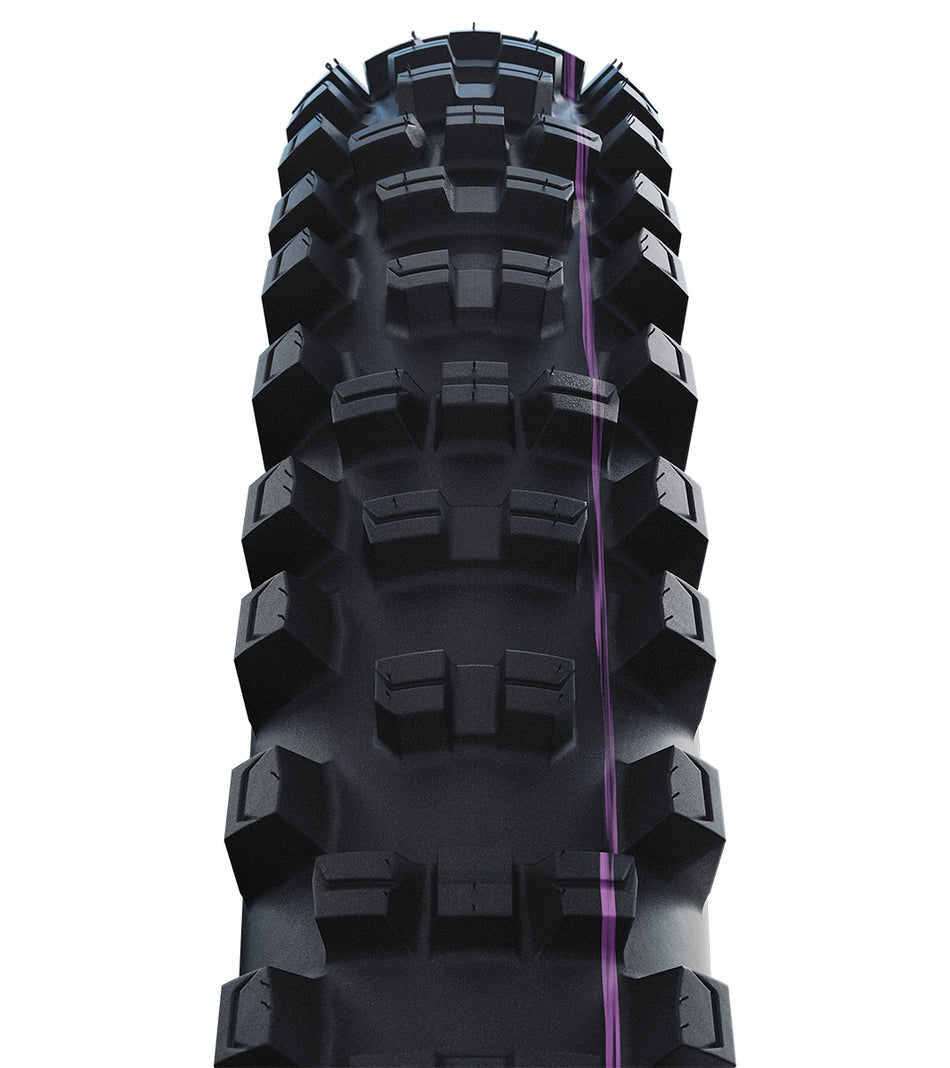 Schwalbe Shredda Radial Gravity Pro Ultra Soft MTB Rear Folding Tyre Black