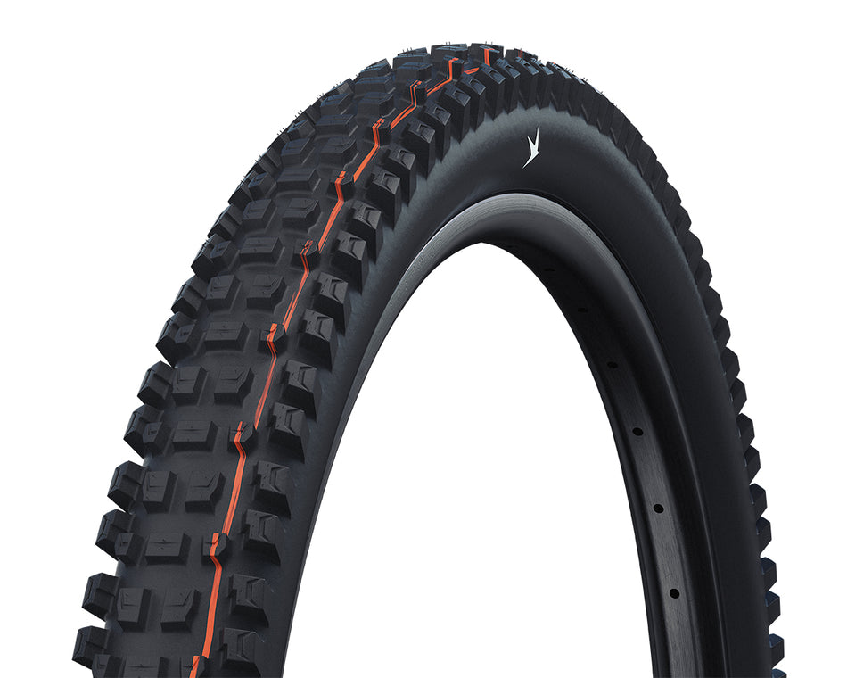 Schwalbe Albert Gravity Pro Radial Soft MTB Folding Tyre in Black