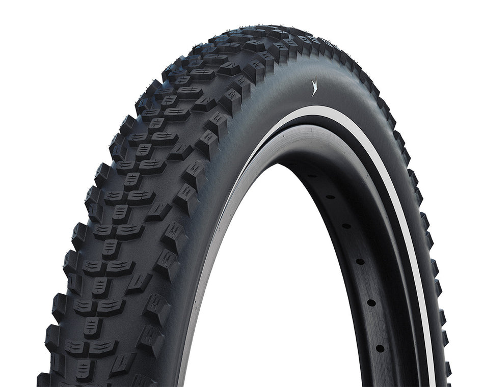 Schwalbe Smart Sam Cargo Super Defense Addix E MTB Wired Tyre In Black/Reflex