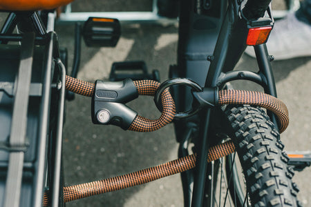 ABUS Infinity 1806/140 Chain Key Lock in Autumn Orange