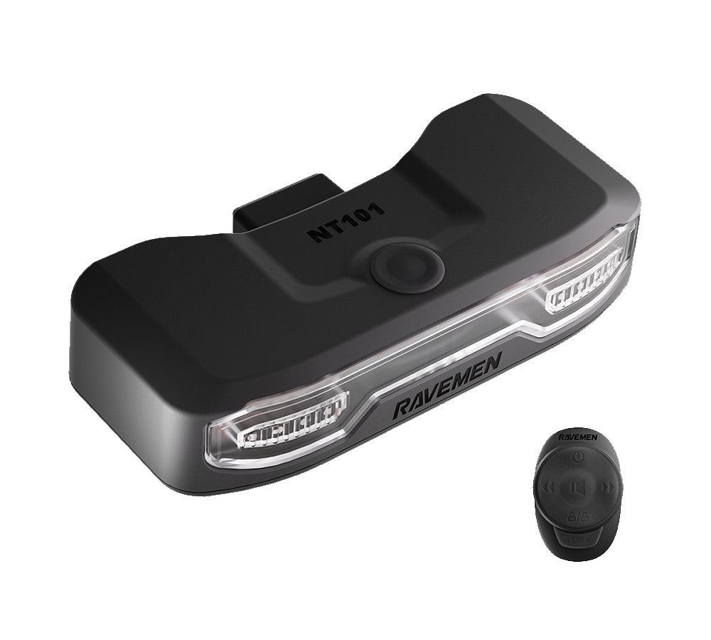 Ravemen NT101 Commuter Signal 160 Lumens Bicycle Rear Light With Bike Turn Signals & Brake Detection