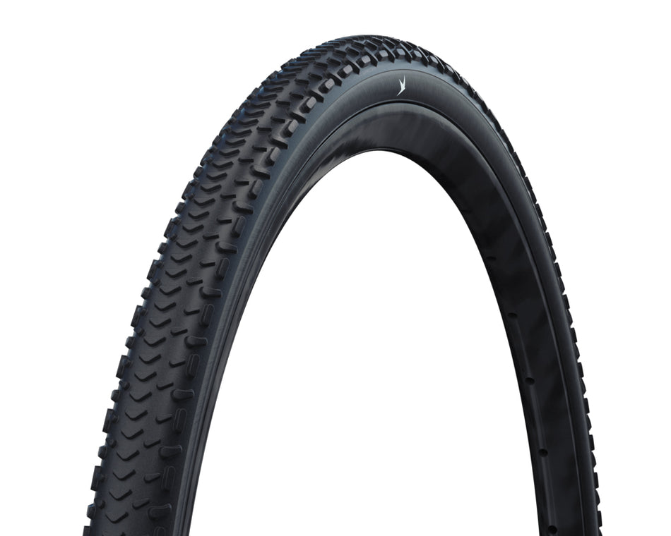Schwalbe G-One RX PRO TLR Race Evo V-Guard Gravel Folding Tyre in Black