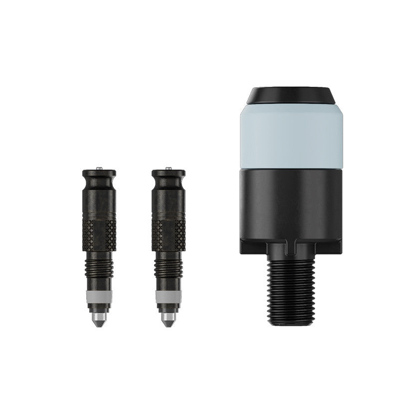 Schwalbe Clik Valve Presta to Schrader Conversion Kit Includes Valves with Pump Head Adaptor