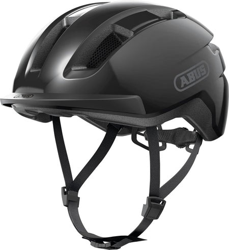 ABUS Purl-Y Urban Bicycle Helmet in Shiny Black