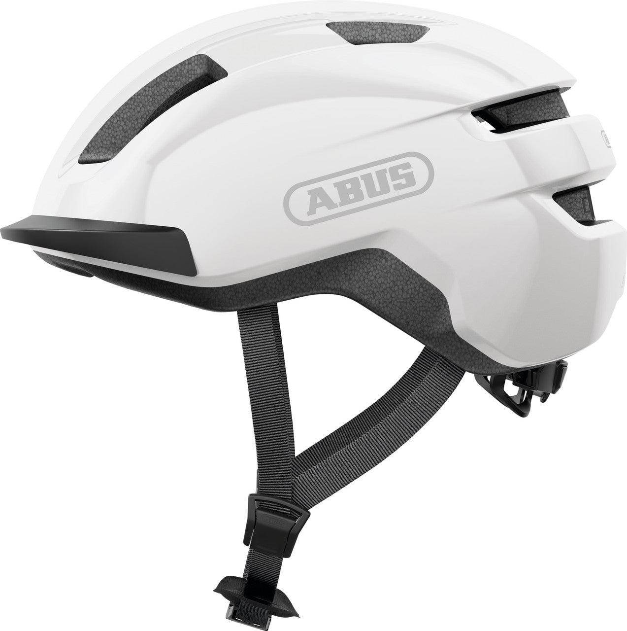 ABUS Purl-Y Urban Bicycle Helmet in Shiny White