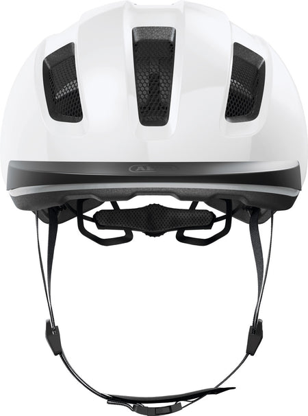 ABUS Purl-Y Urban Bicycle Helmet in Shiny White