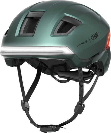 ABUS HYP-E Urban Commuting Helmet in Jungle Green