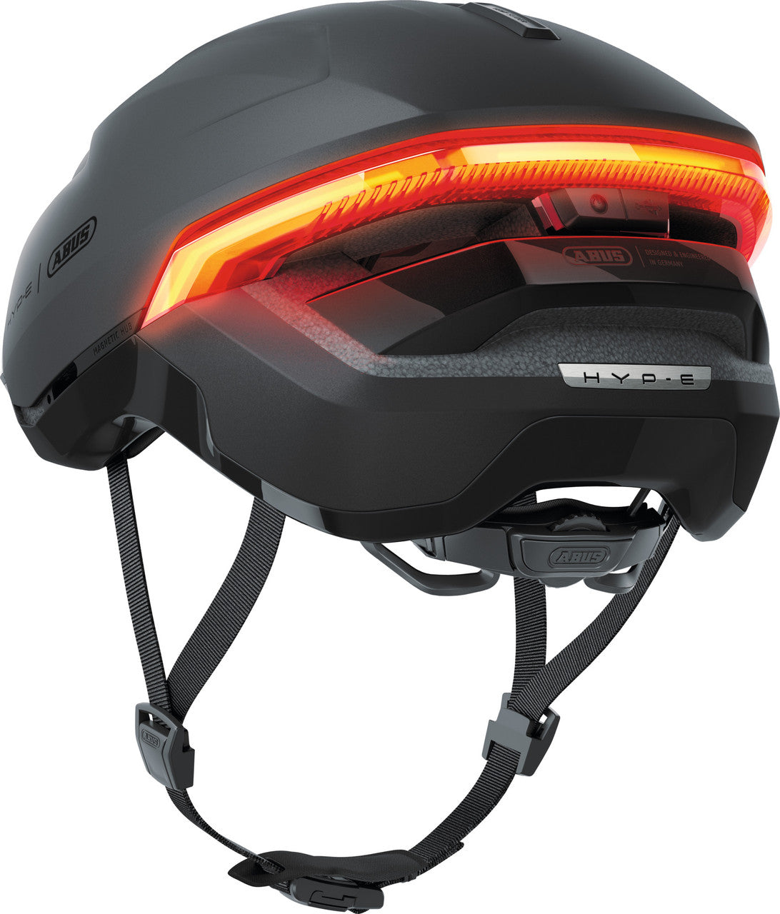 ABUS HYP-E Urban Commuting Helmet in Volcano Titan