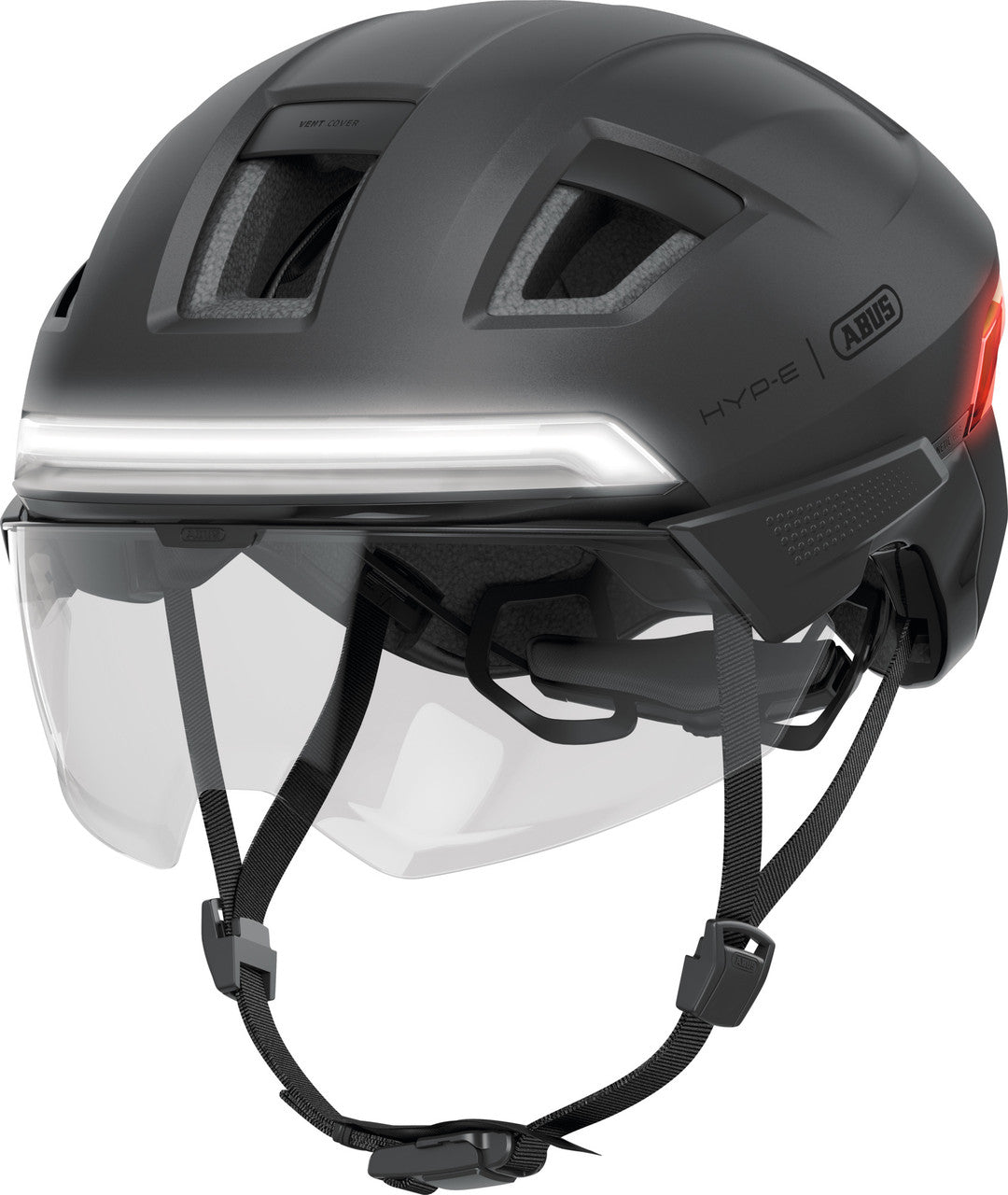 ABUS HYP-E ACE Urban The Ultimate Safe Commuting Helmet in Volcano Titan ( DUE THIS SUMMER )