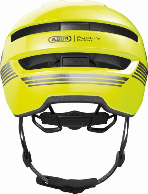 ABUS Purl-Y Urban Bicycle Helmet in Signal Yellow