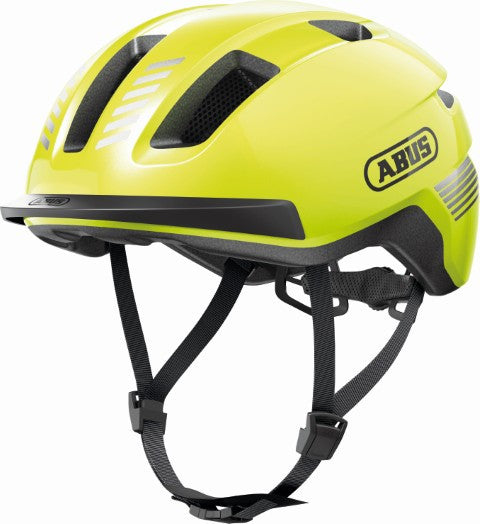ABUS Purl-Y Urban Bicycle Helmet in Signal Yellow