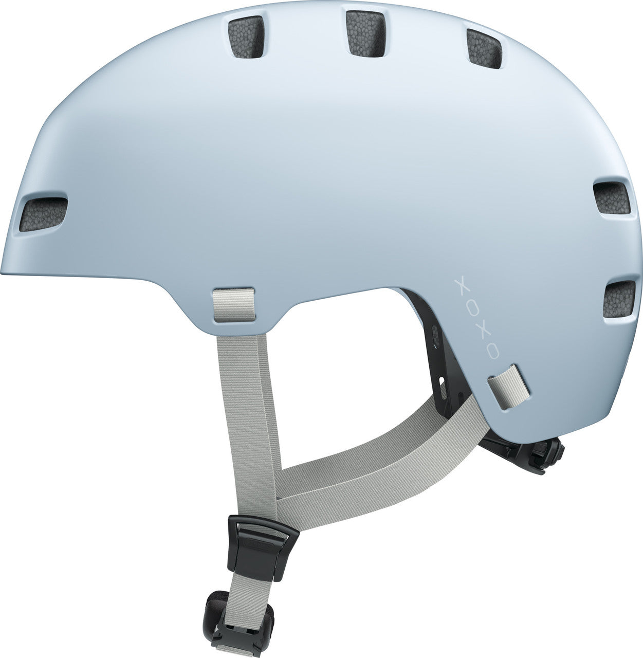 ABUS XOXO Urban Skater-Look Helmet in Aqua Blue