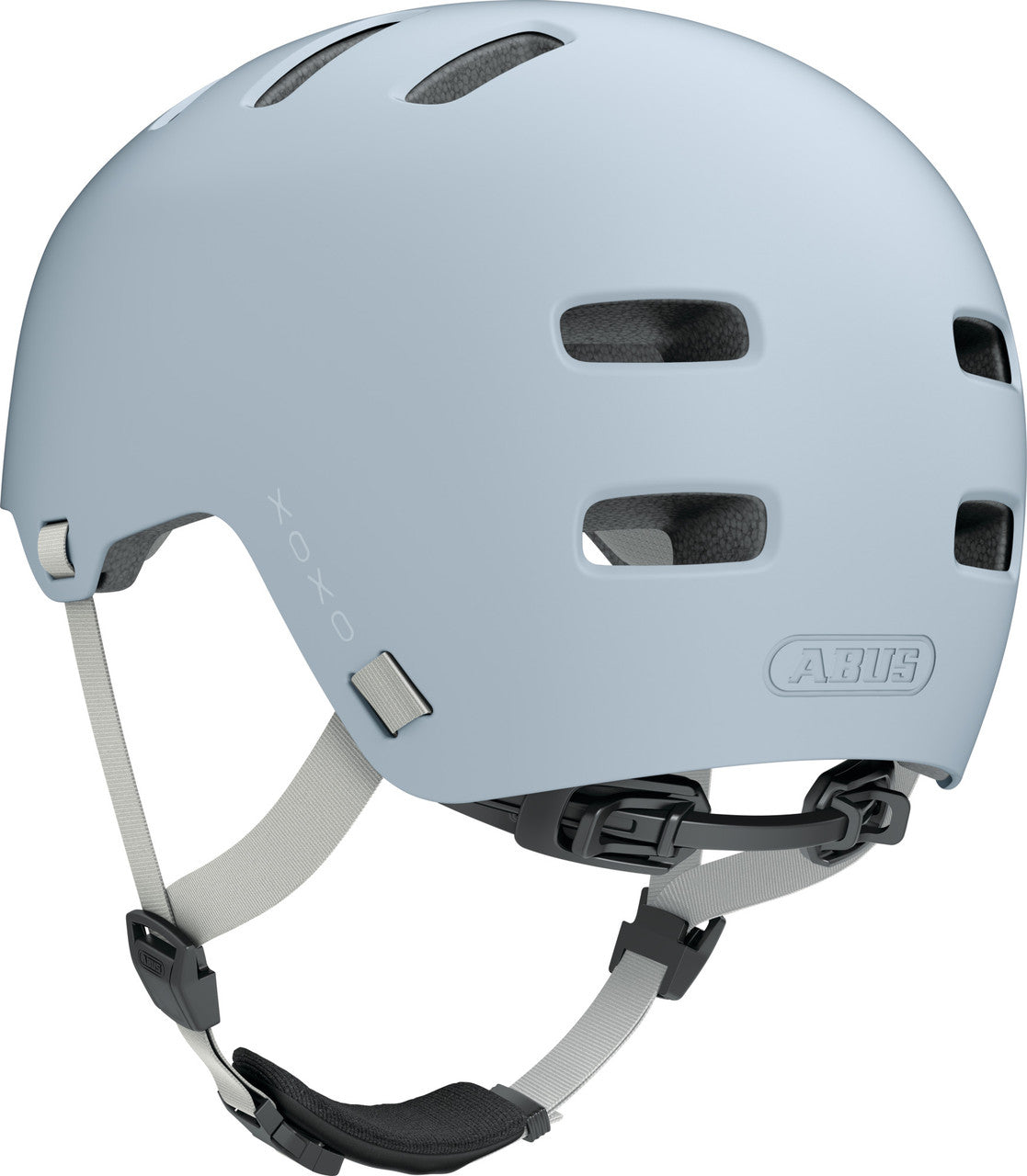 ABUS XOXO Urban Skater-Look Helmet in Aqua Blue