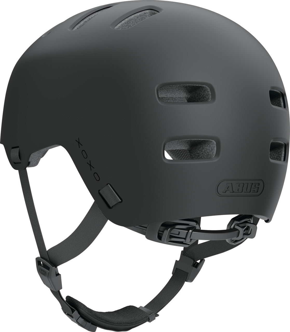 ABUS XOXO Urban City Skater-Look Helmet in Velvet Black
