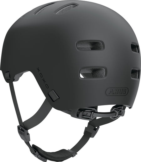 ABUS XOXO Urban City Skater-Look Helmet in Velvet Black