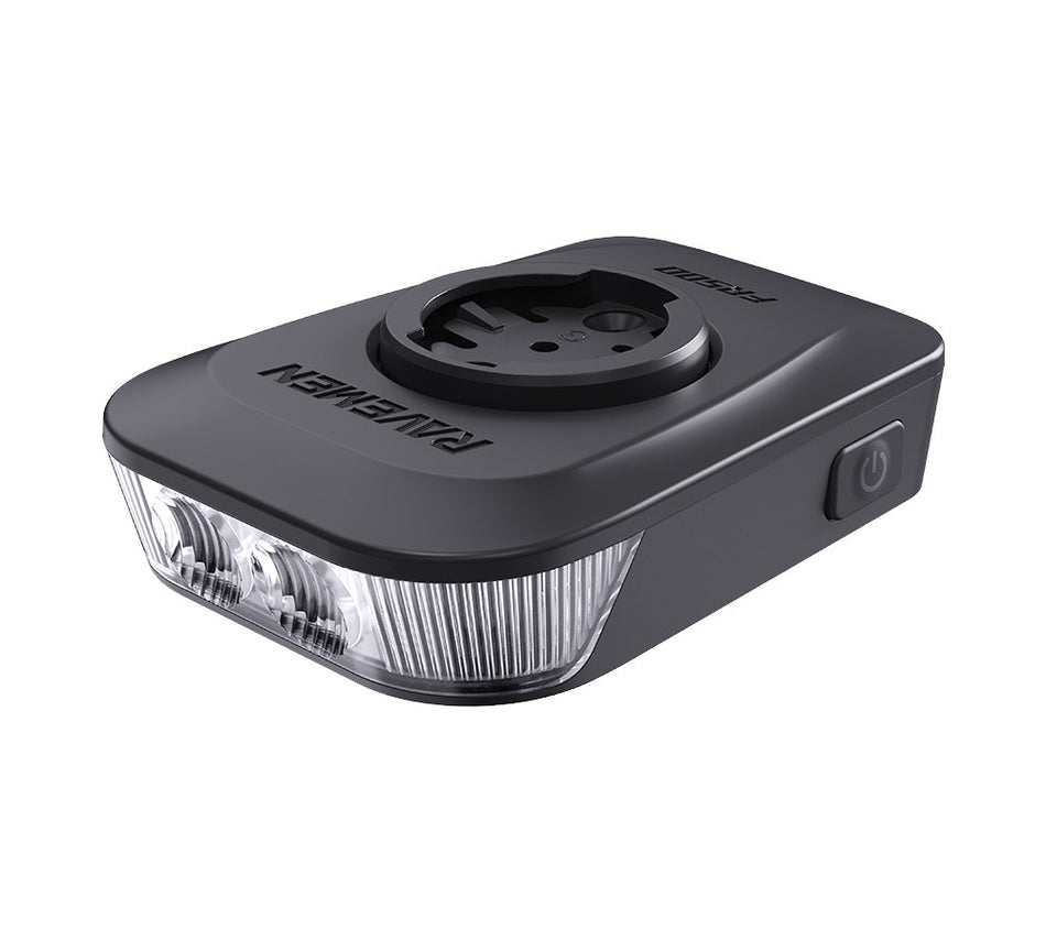 Ravemen FR500 USB-Rechargeable Beam Out-Front Headlight Compatible with Garmin & Wahoo