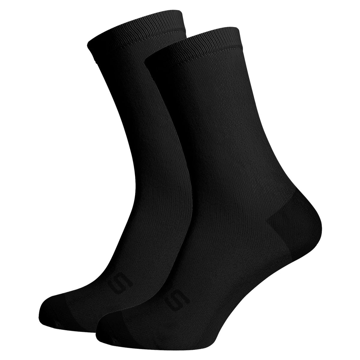 Sox Footwear Solid Black Premium Crew Socks