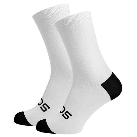 Sox Footwear Solid White Premium Crew Socks