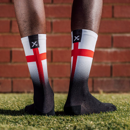 Sox Footwear England Flag Premium Crew Socks