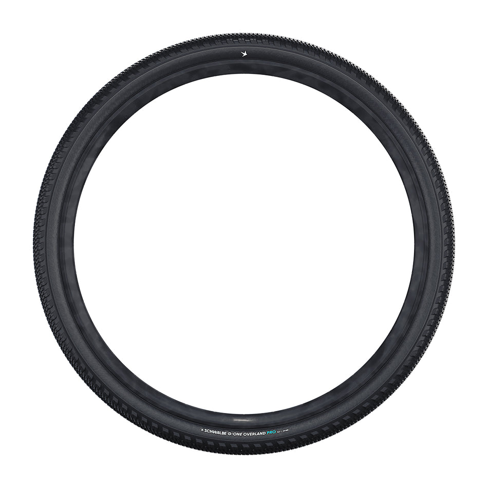 Schwalbe G-One Overland Pro Gravel Folding Tyre in Black