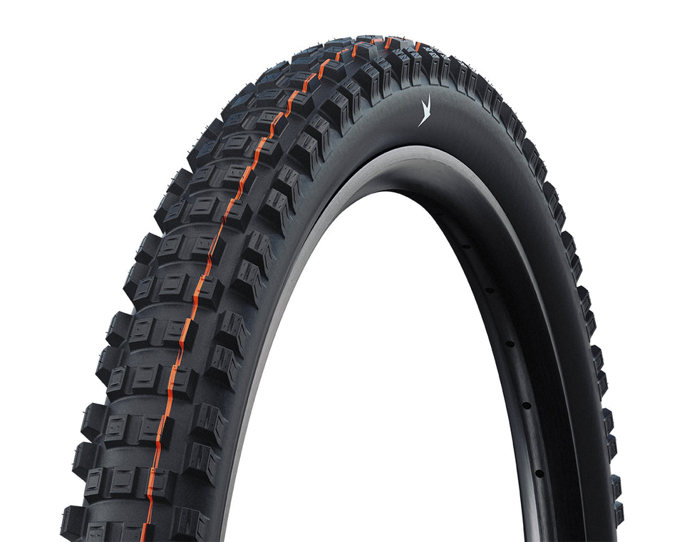 Schwalbe Eddy Current Radial Gravity Pro Soft TLR MTB Folding Tyre in Black