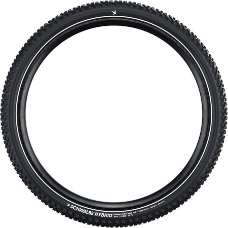 Schwalbe Hybrid Johnny Watts Plus 365 Folding MTB Tyre, ideal SUV e-bike folding tyre for year-round performance.