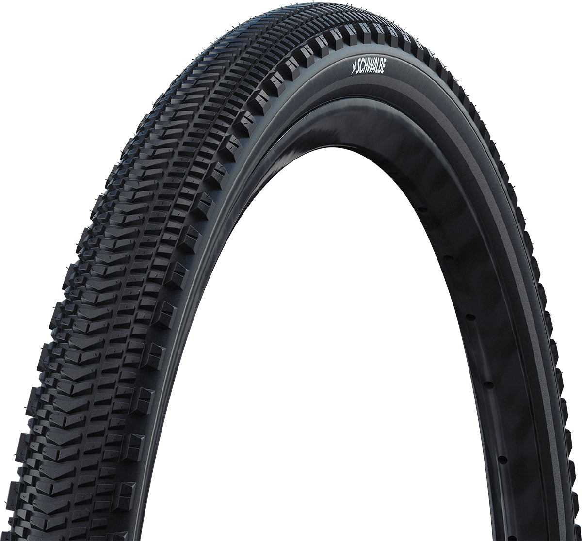 Schwalbe G-One Overland 365 TLR Folding Gravel Tyre in Black/Reflex for gravel bike tyres Schwalbe.