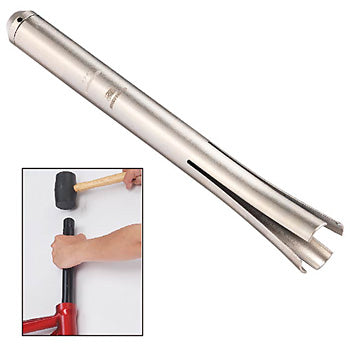 Bike Hand Fork & Head Tube Head Cup Remover Tool 28.6mm for easy head tube removal.