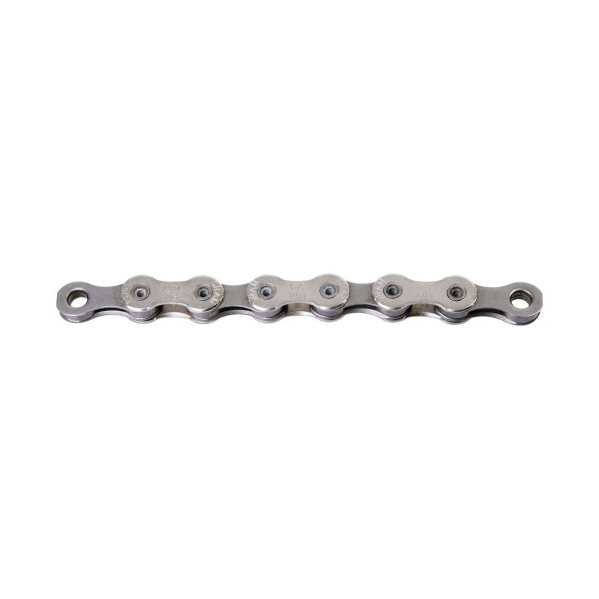 Sram PC-1071 10 Speed Hollowpin 114 Links Chain In Silver/Grey With Powerlock