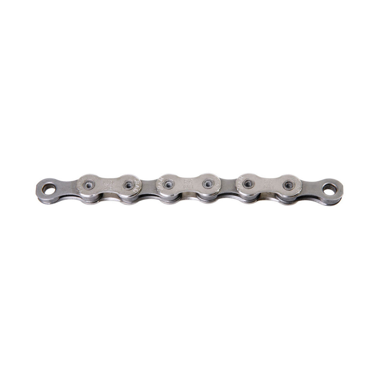 Sram PC-1071 10 Speed Hollowpin 114 Links Chain In Silver/Grey With Powerlock