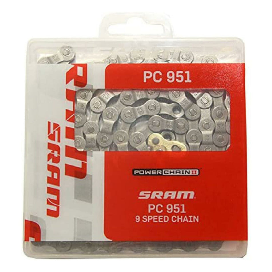 Sram PC-951 9 Speed Chain Grey 114 Links