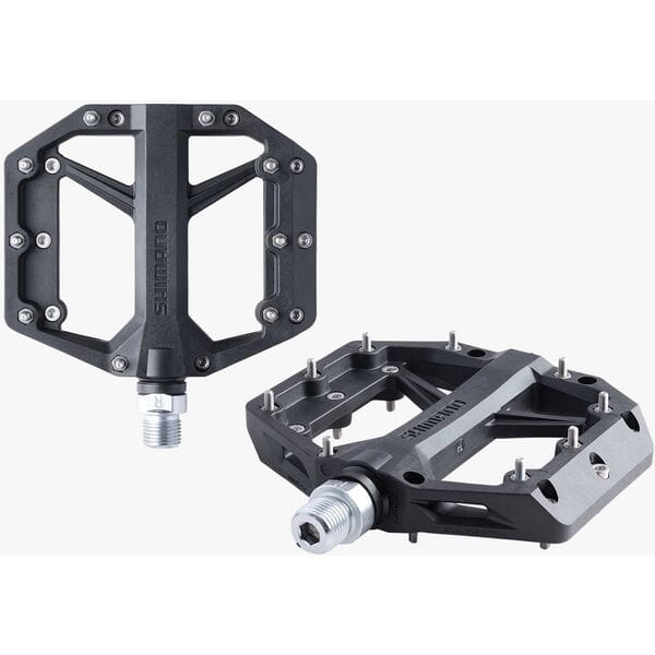 Shimano PD-GR400 Resin Flat Pedals In Black