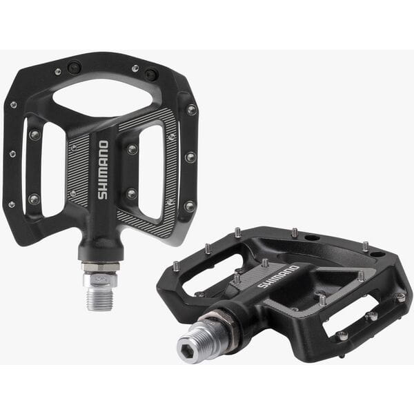 Shimano PD-GR500 MTB Flat Platform Pedals In Black