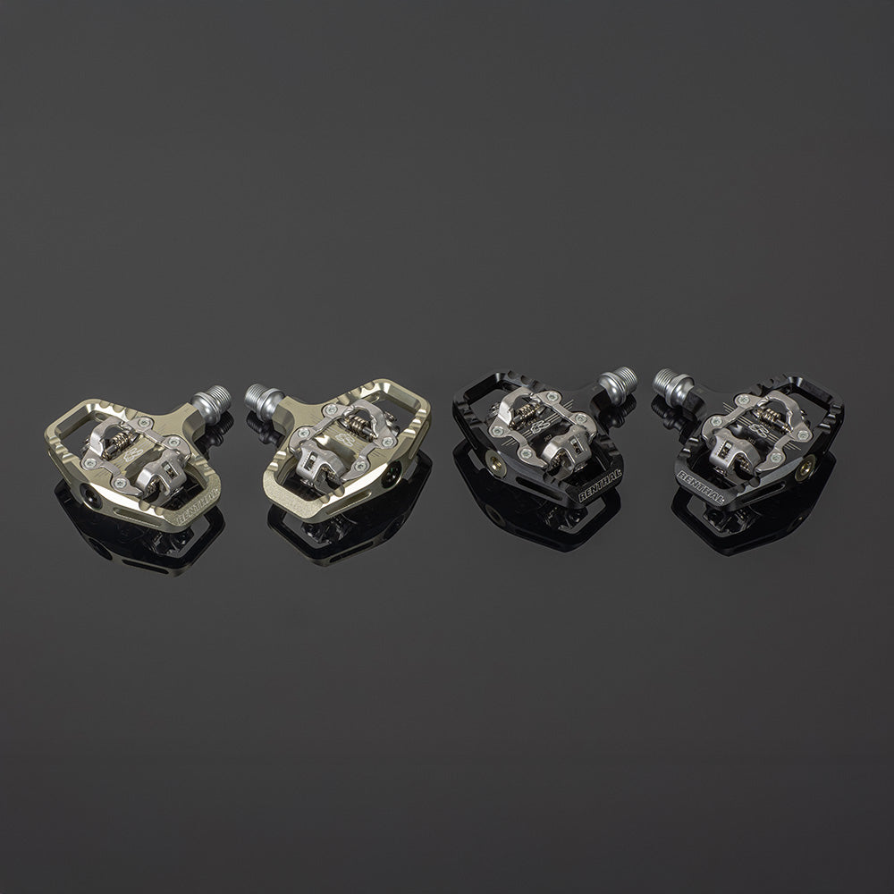 Renthal Revo-TRC clip pedals, SPD compatible clip pedals for MTB, showcasing lightweight and durable design.