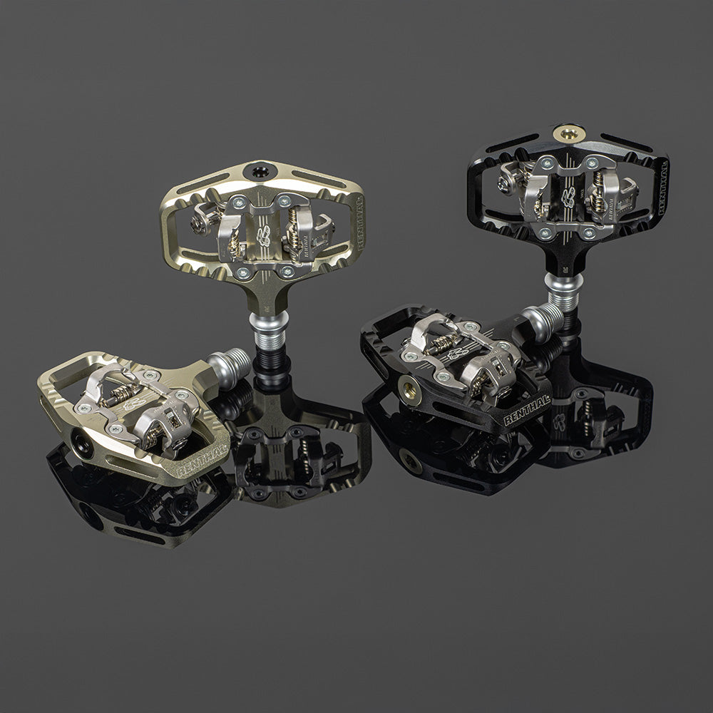 Renthal Revo-TRC Clip Pedals, SPD compatible clip pedals for MTB, lightweight design for trail and enduro riding.
