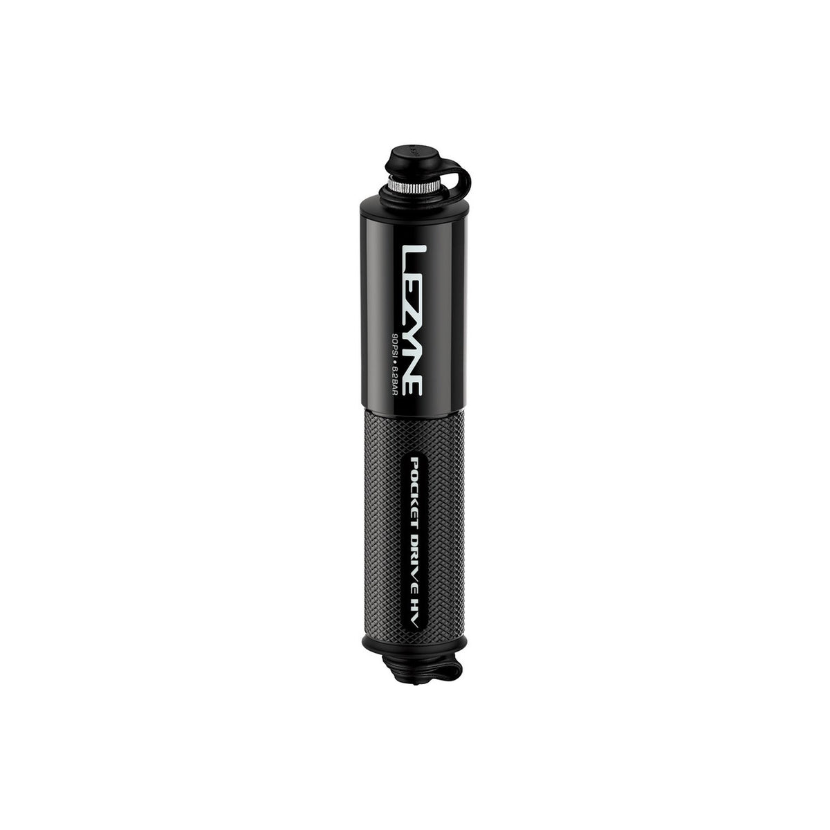 Lezyne Pocket Drive HV Compact Bicycle Hand Pump - Black