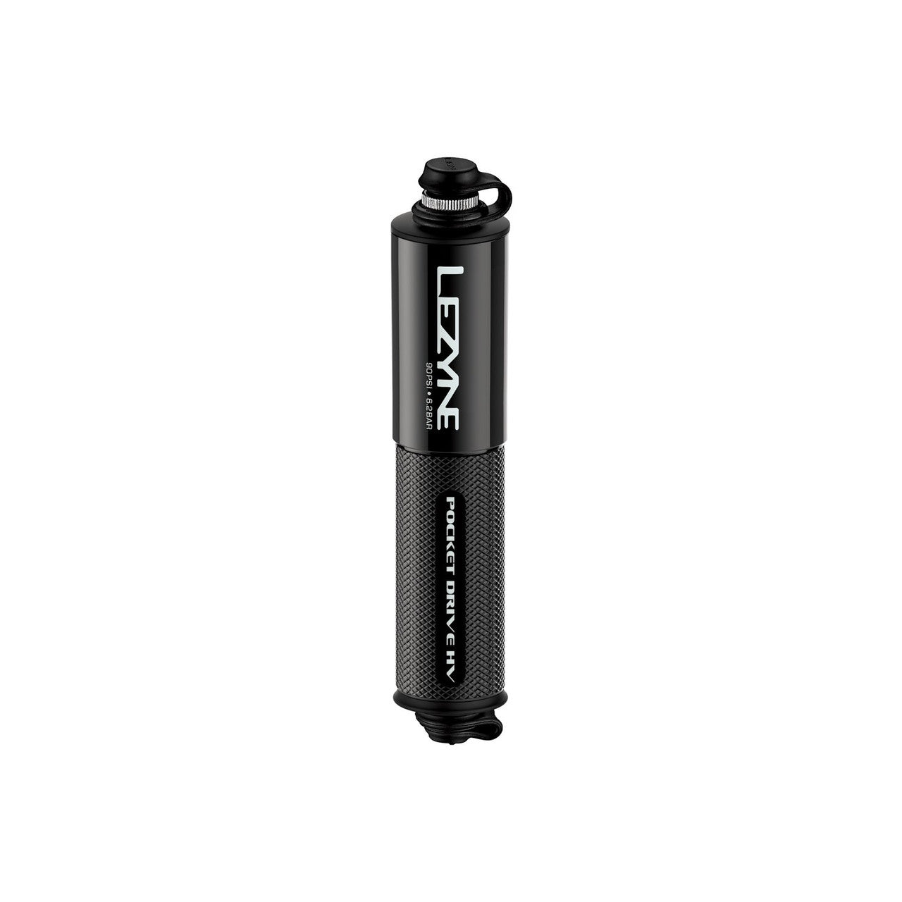 Lezyne Pocket Drive HV Compact Bicycle Hand Pump - Black