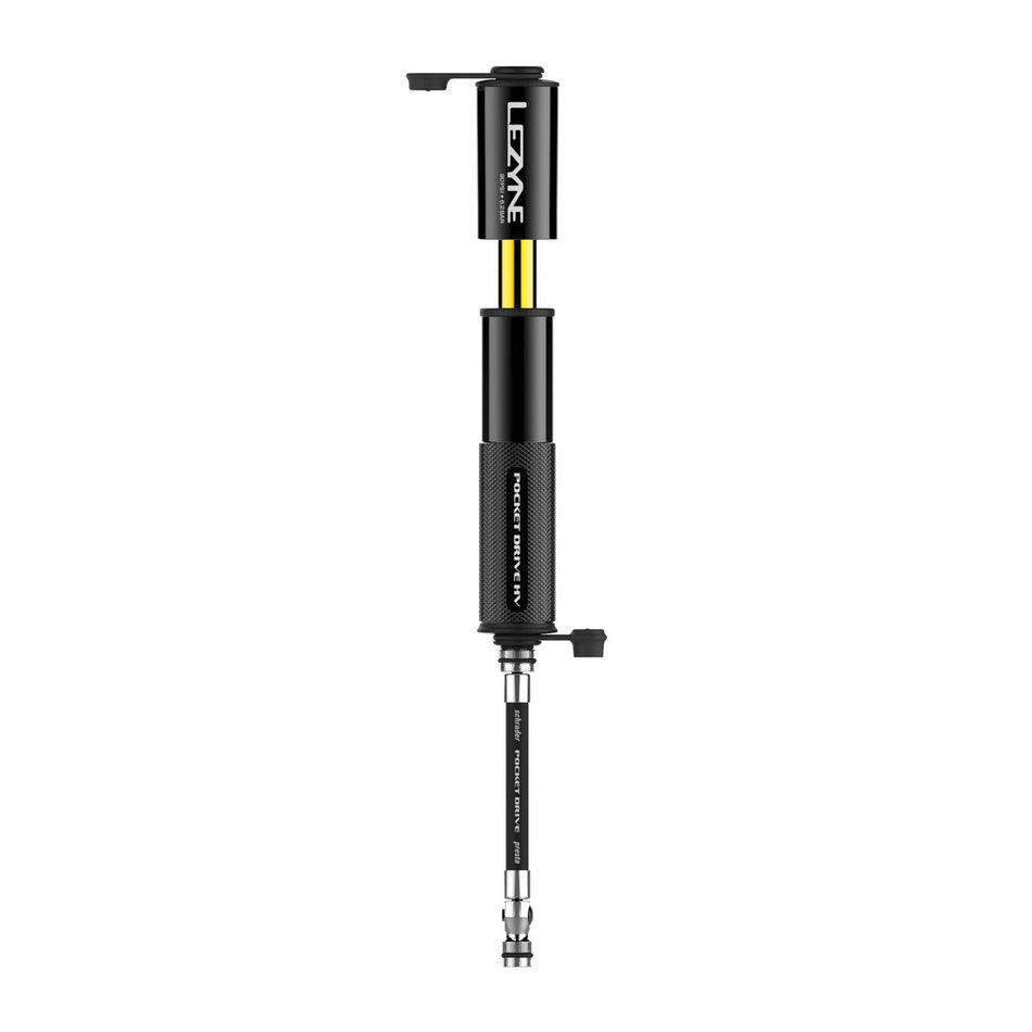 Lezyne Pocket Drive HV Compact Bicycle Hand Pump - Black