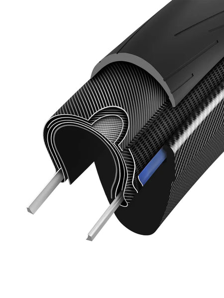 Vittoria RideArmor II TLR Bicycle Road Tyre with ArmorSkin Sidewall Layer