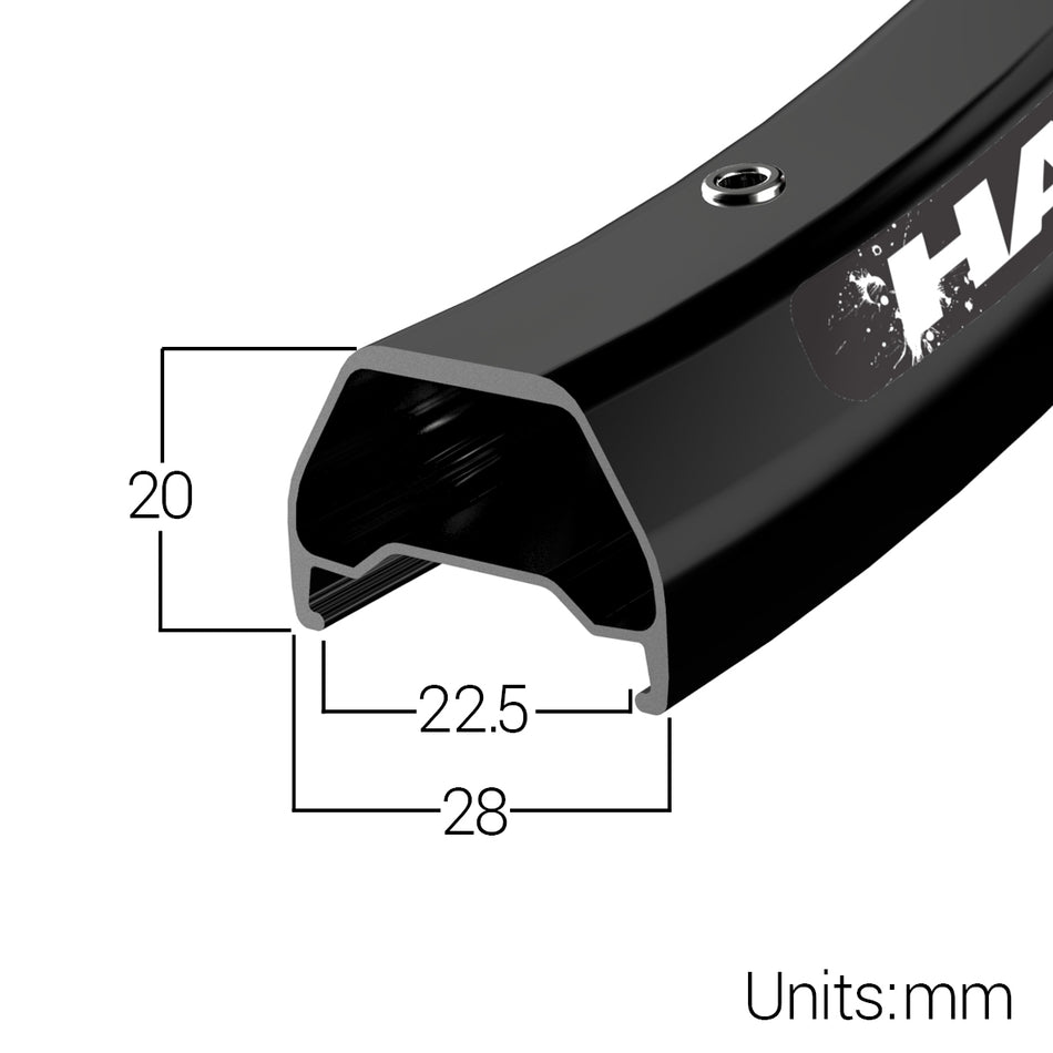 Halo Chaos Dirt Jump 26" Tubeless Ready Wheels