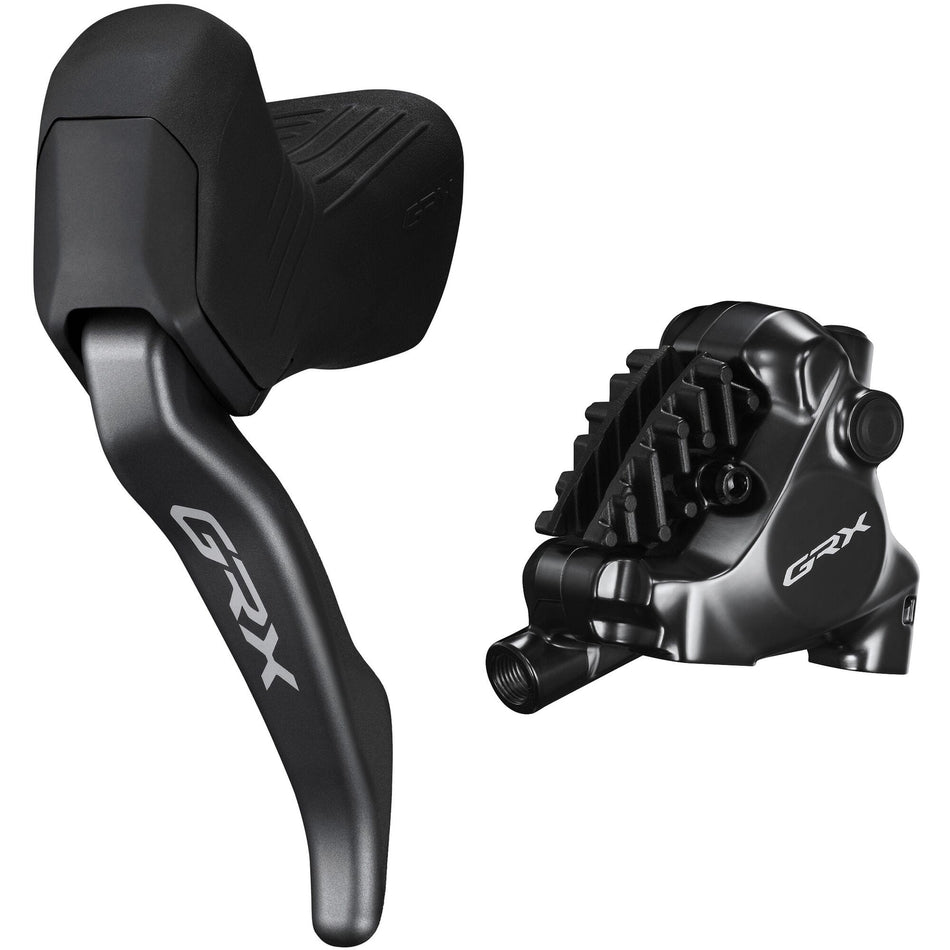 Shimano BL-RX825 GRX Hydraulic Disc Brake Lever Bled With BR-RX820 Calliper Left Rear