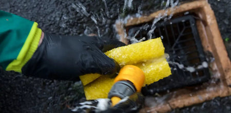 Fenwick's Bicycle Chain Cleaning Sponge Simple Yet Very Effective