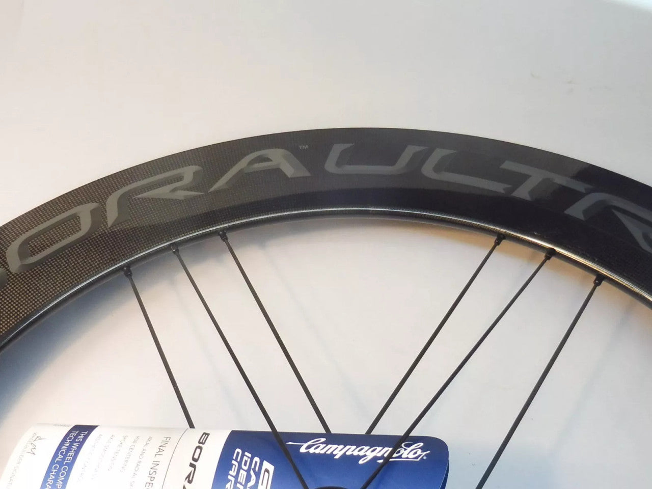 Campagnolo Bora Ultra 80 Tubular Rim Brake Carbon Wheelset - WH12-BOTFR80DK