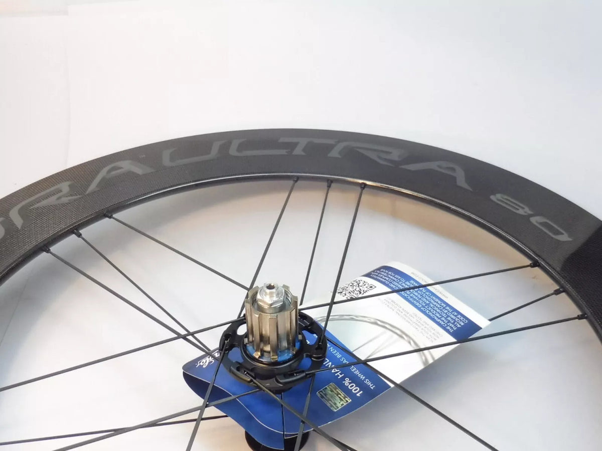 Campagnolo Bora Ultra 80 Tubular Rim Brake Carbon Wheelset - WH12-BOTFR80DK