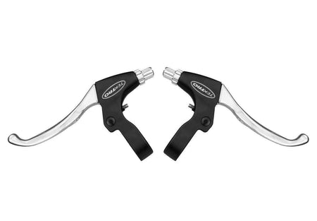Tektro CL330 TS V-Brake 22.2mm Grip Shift Levers In Silver/Black