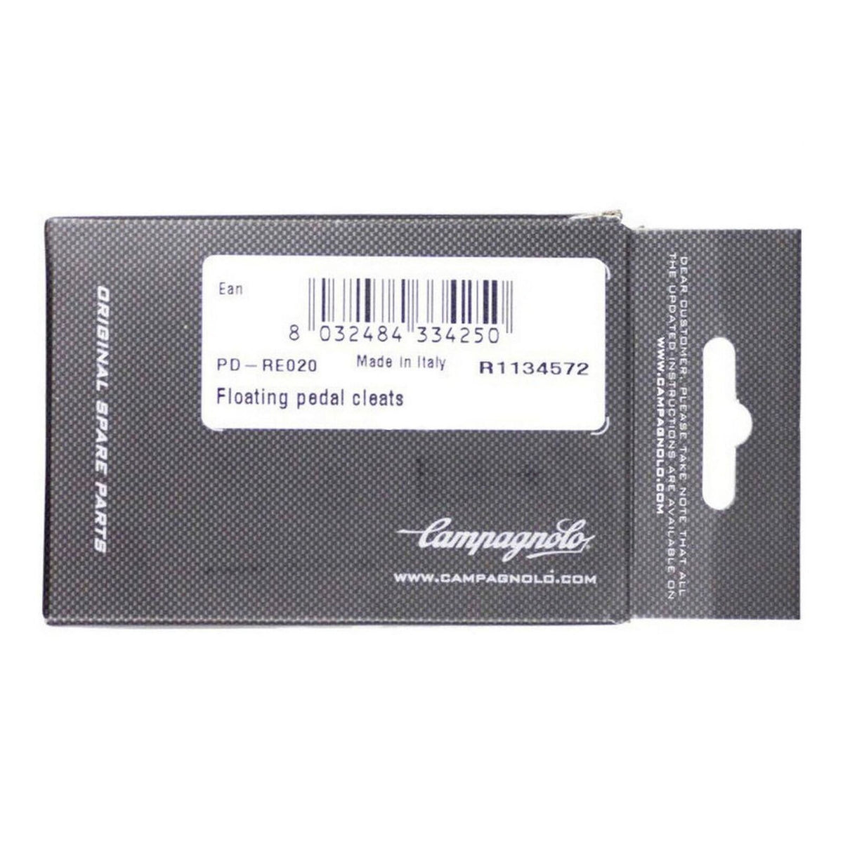Campagnolo PD-RE020 Pro Fit Cleats With Float
