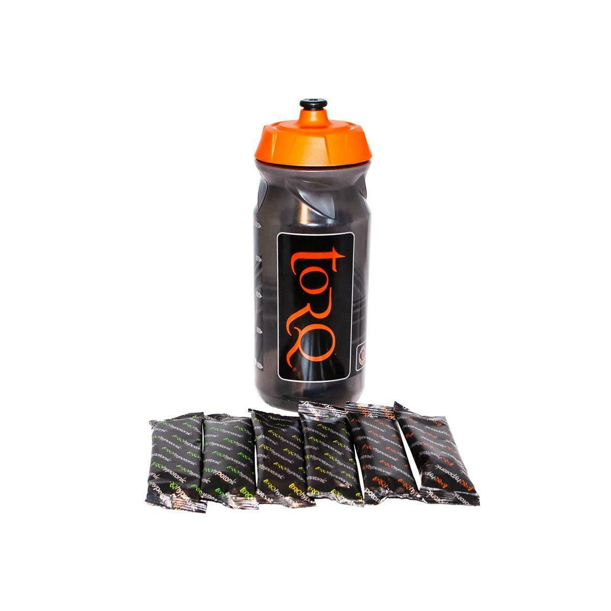 TORQ Hydration Bottle Pack - 500ml Bottle With 6x Single Serve Sachets