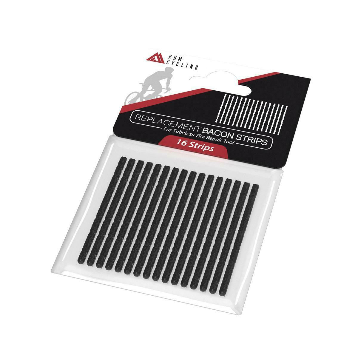 KOM Tubeless Repair Bacon Strips (Pack of 16)
